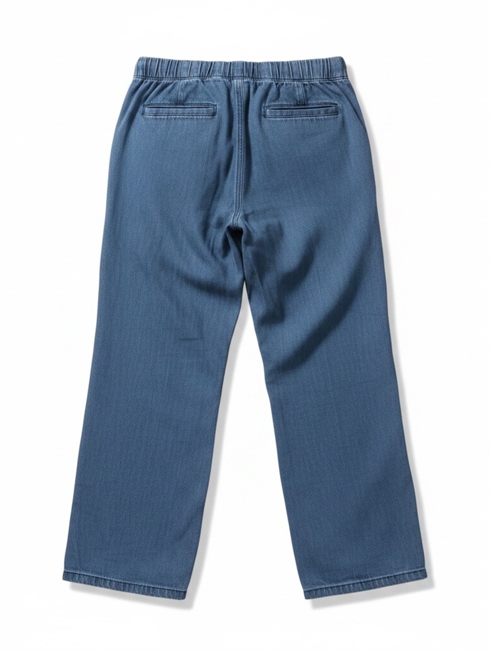 Sincerely Jules Denim Pull On Elastic Waist Pants Blue Medium Y2k Style - Picture 3 of 6